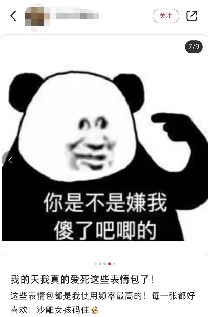 熊猫蹲地上表情包图片
