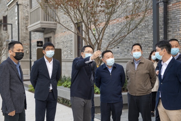 市住房城乡建设管理委主任姚凯专题调研苏州河公共空间建设民心工程