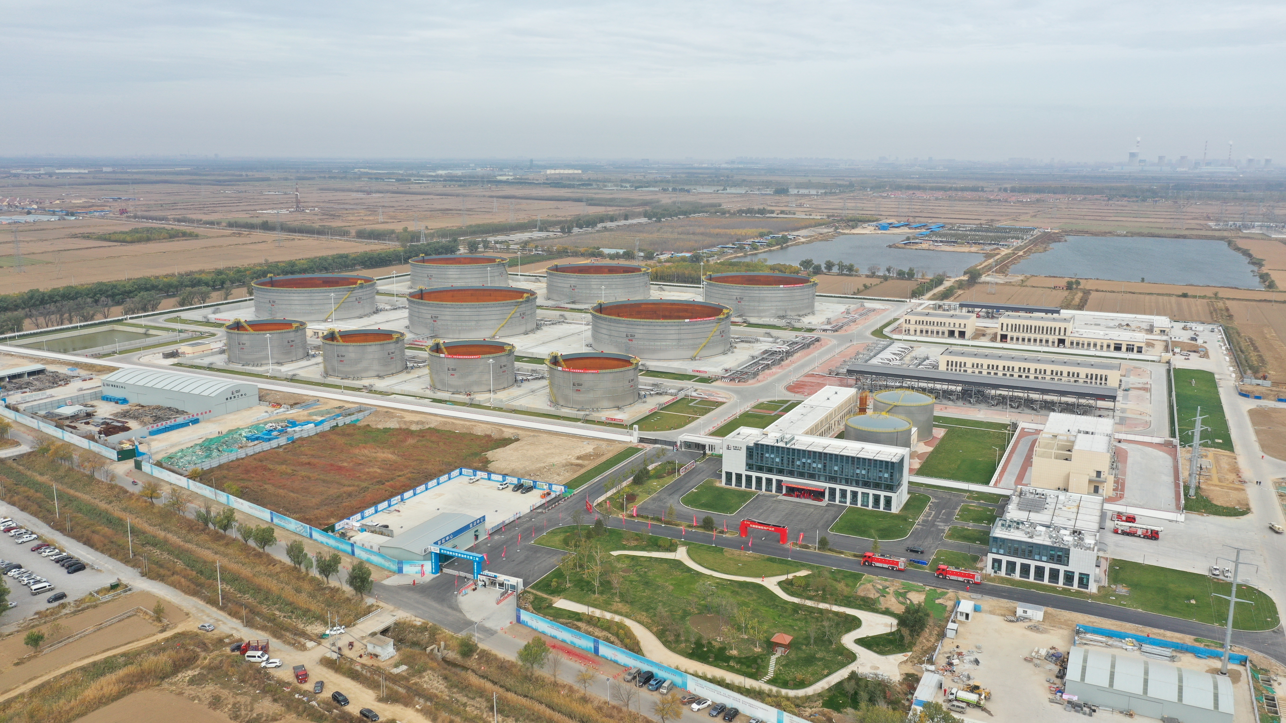 视频丨胜利油田新东营原油库建成投产