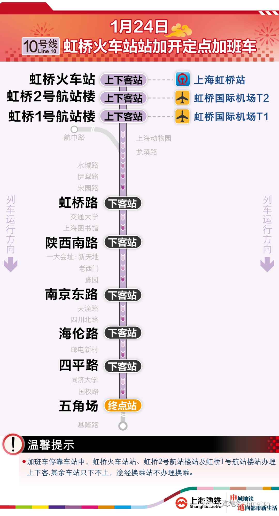 上海地铁10号线时刻表图片