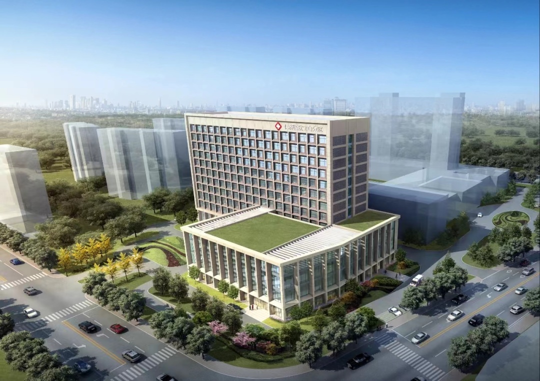 总建筑面积超4万平!仁济医院宝山分院二期工程结构封顶