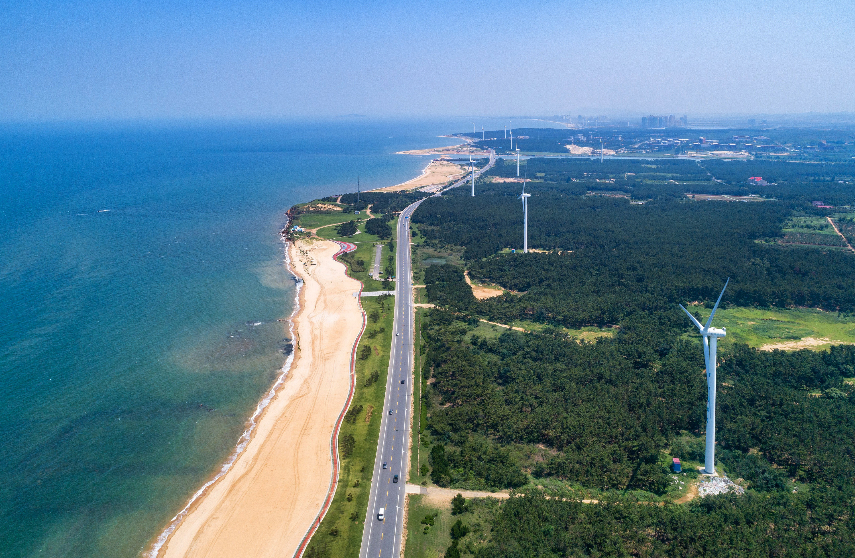 渤海湾图片黄金海岸图片