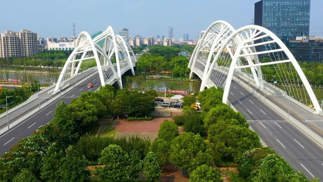 上海青浦大桥图片