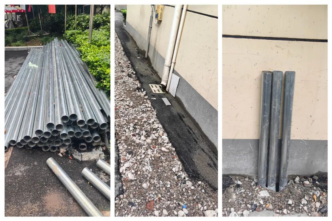架空线入地桥架整治加速推进西凌新村无线美