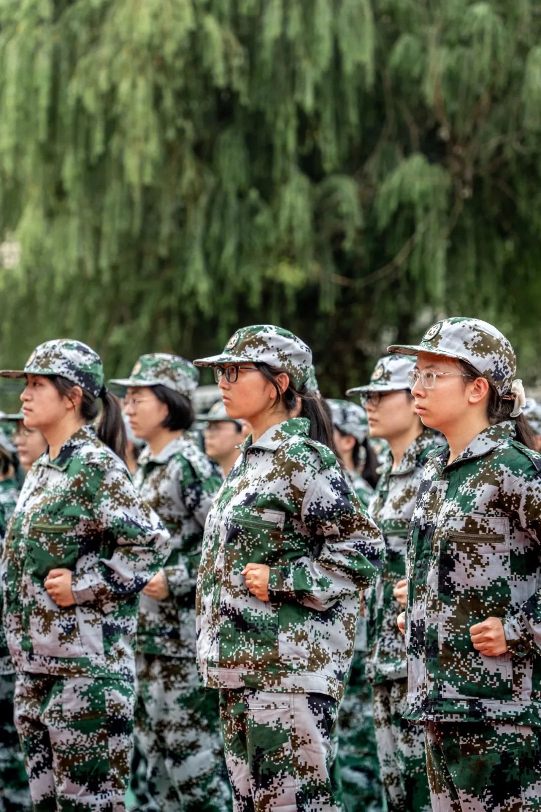 站军姿射击打靶这是复旦ers的军训附各连队口号