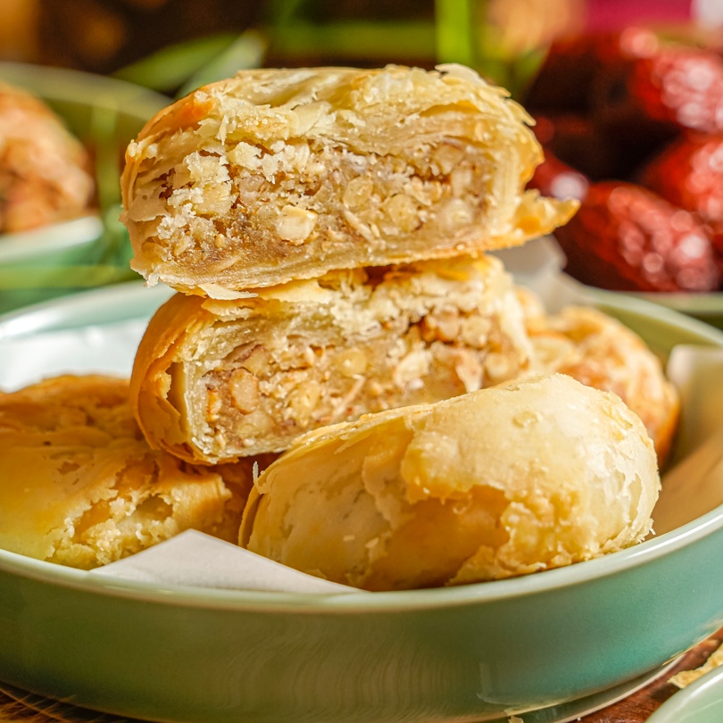 保温直送到家现烤月饼开炉请你吃月饼