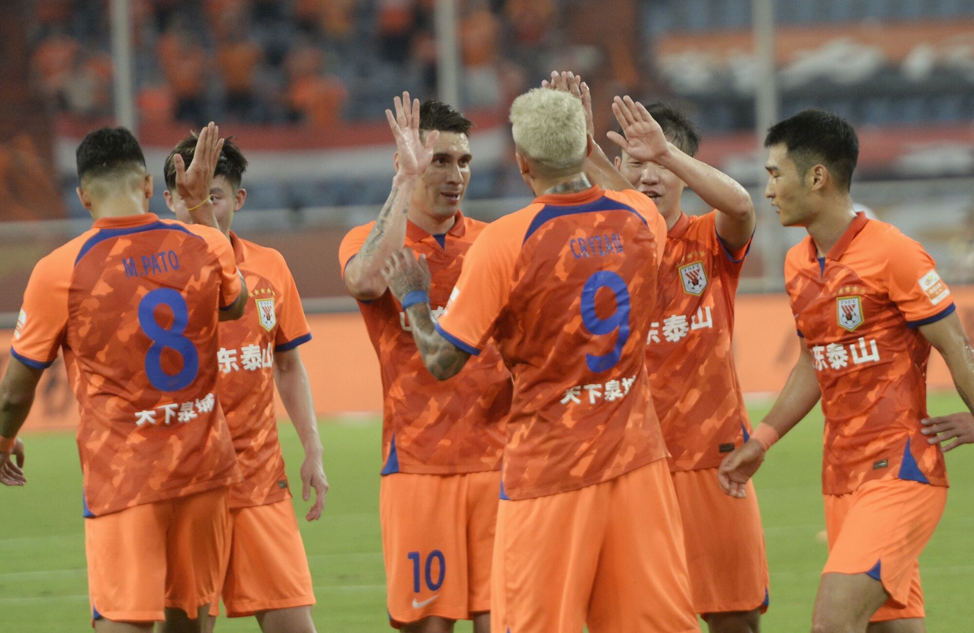 中超山东泰山42胜青岛海牛