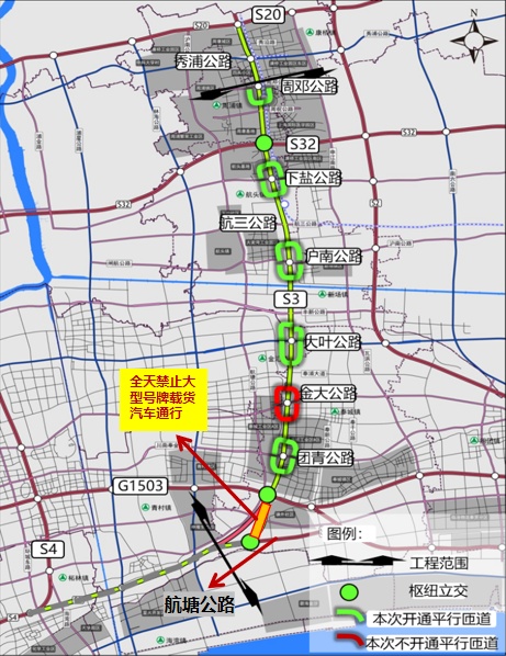 上海周邓闻居快速路图片