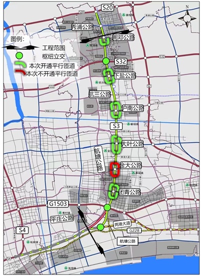 s3高速公路线路图图片