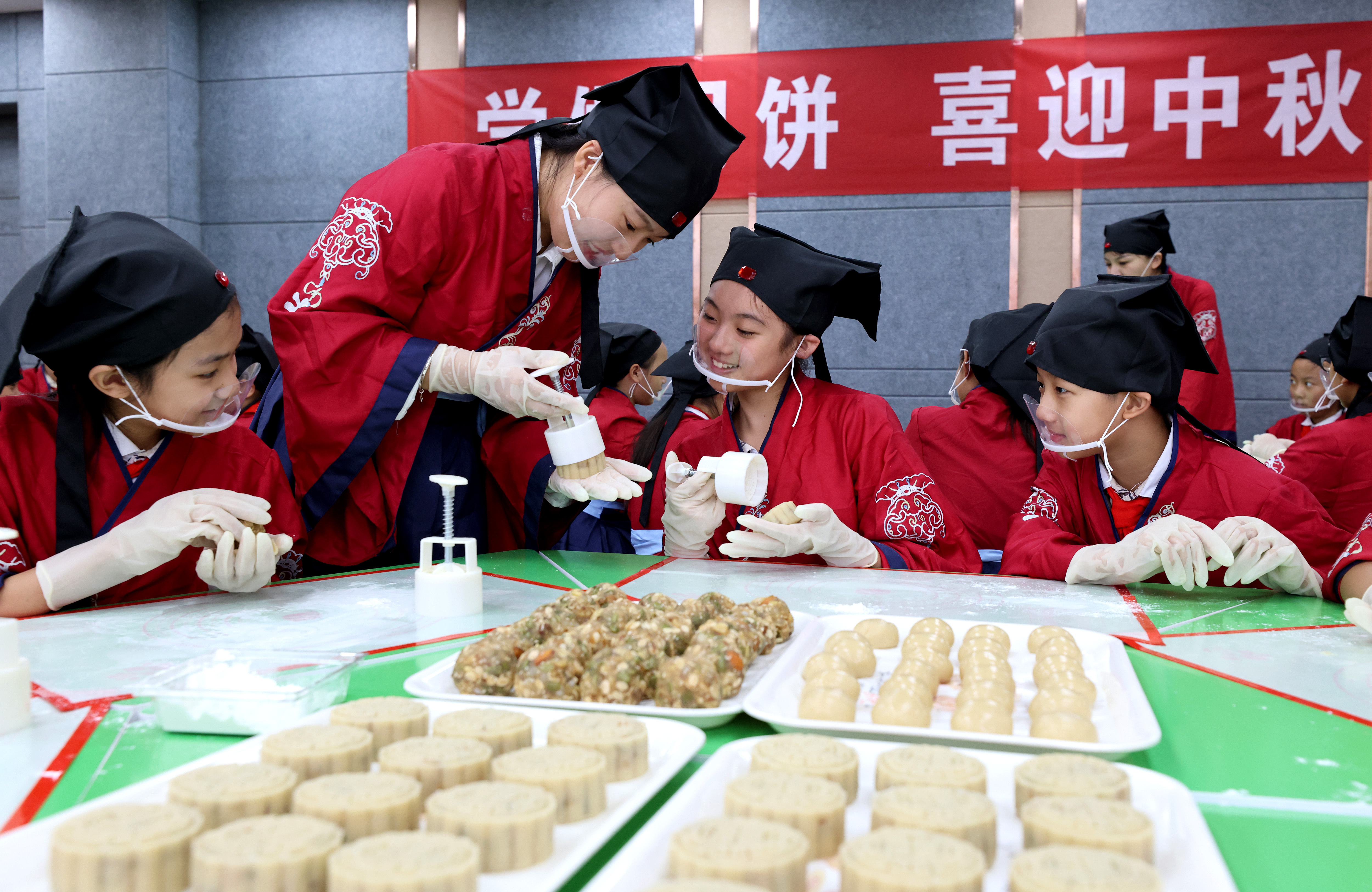 中秋节图片学生图片