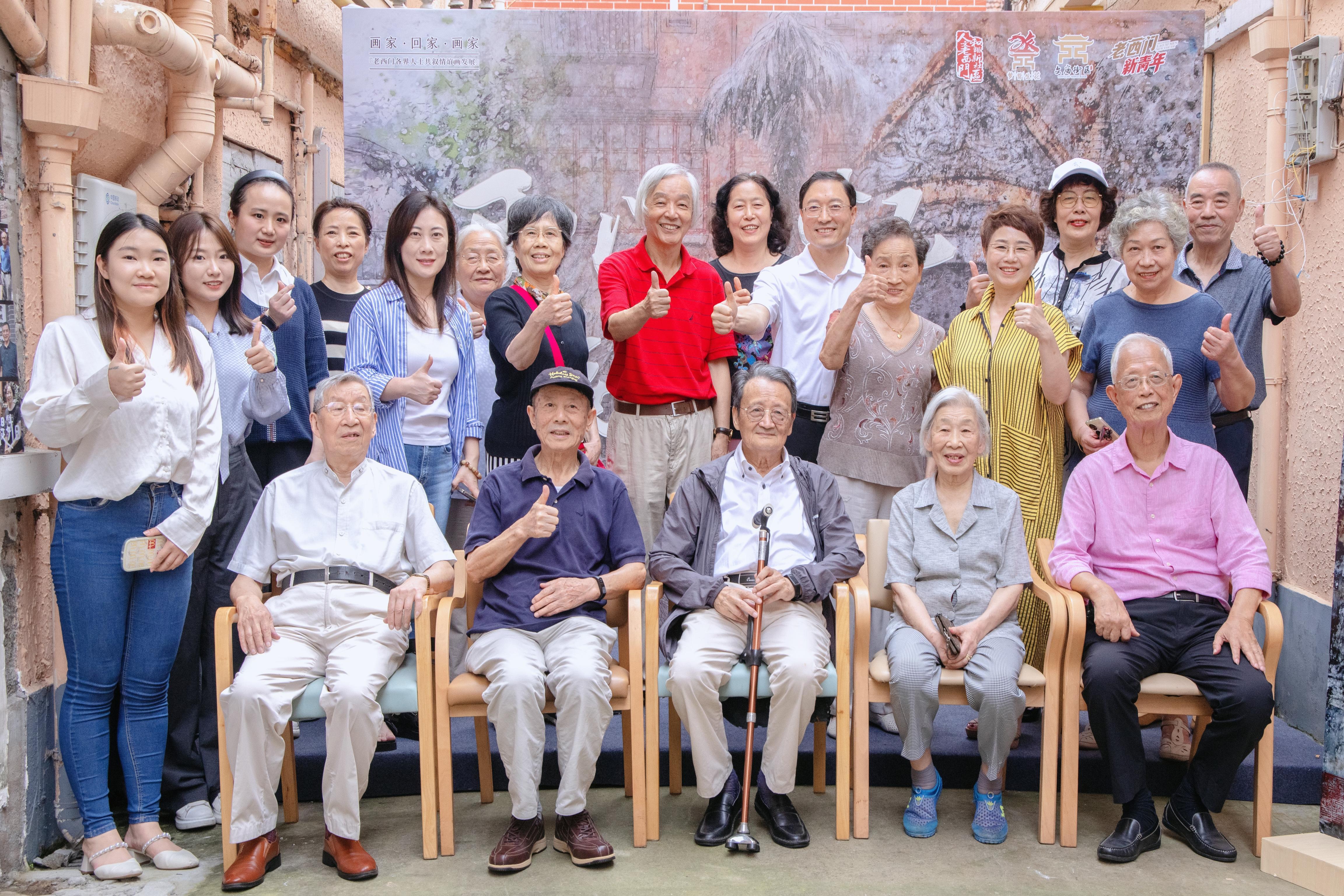 这位从老城厢走向世界的画家，回到生长的地方来“画”家_上观新闻