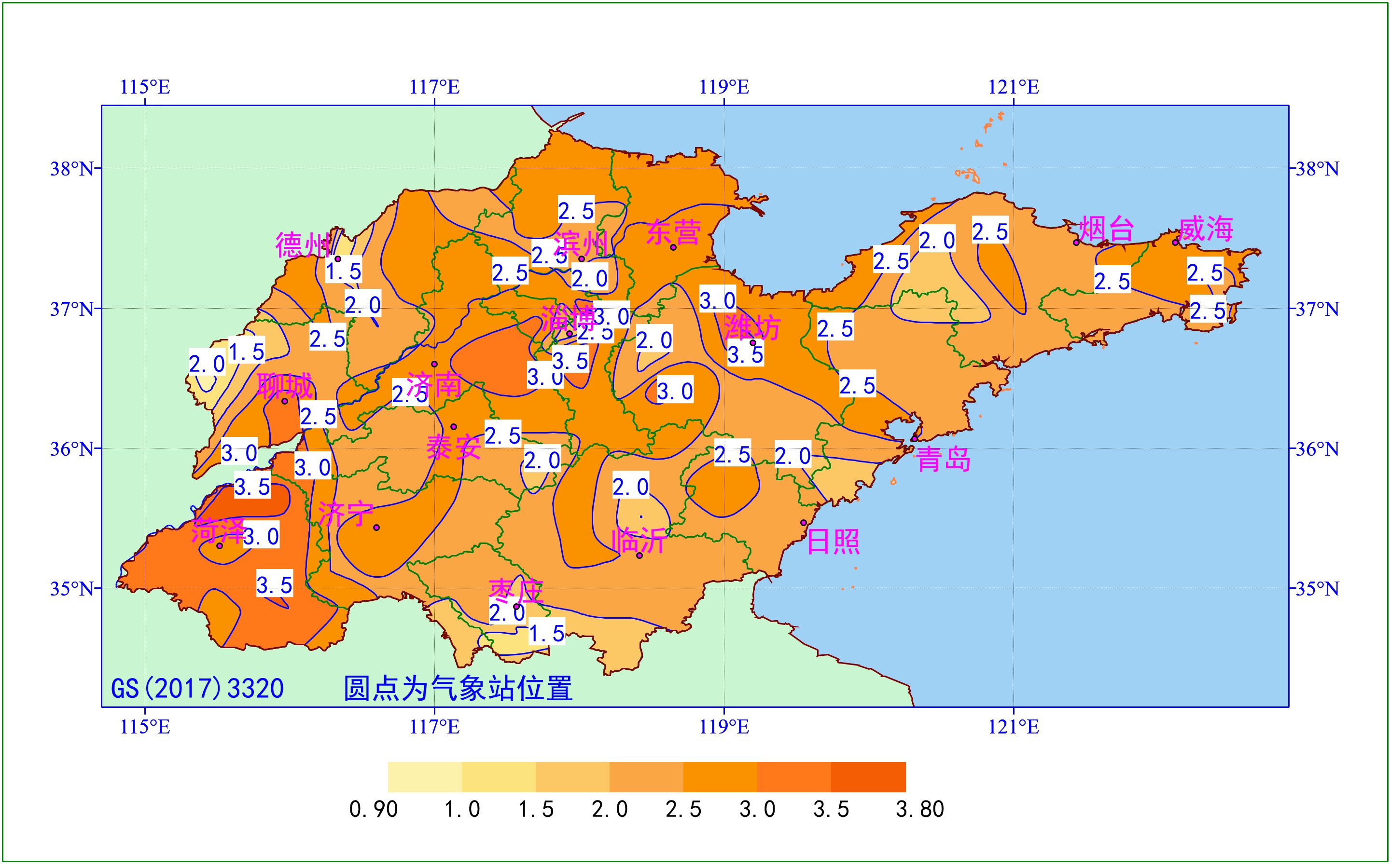 济南一年气温曲线图图片