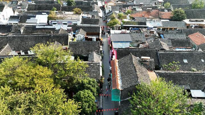 打卡城市交汇点泰州钟楼巷