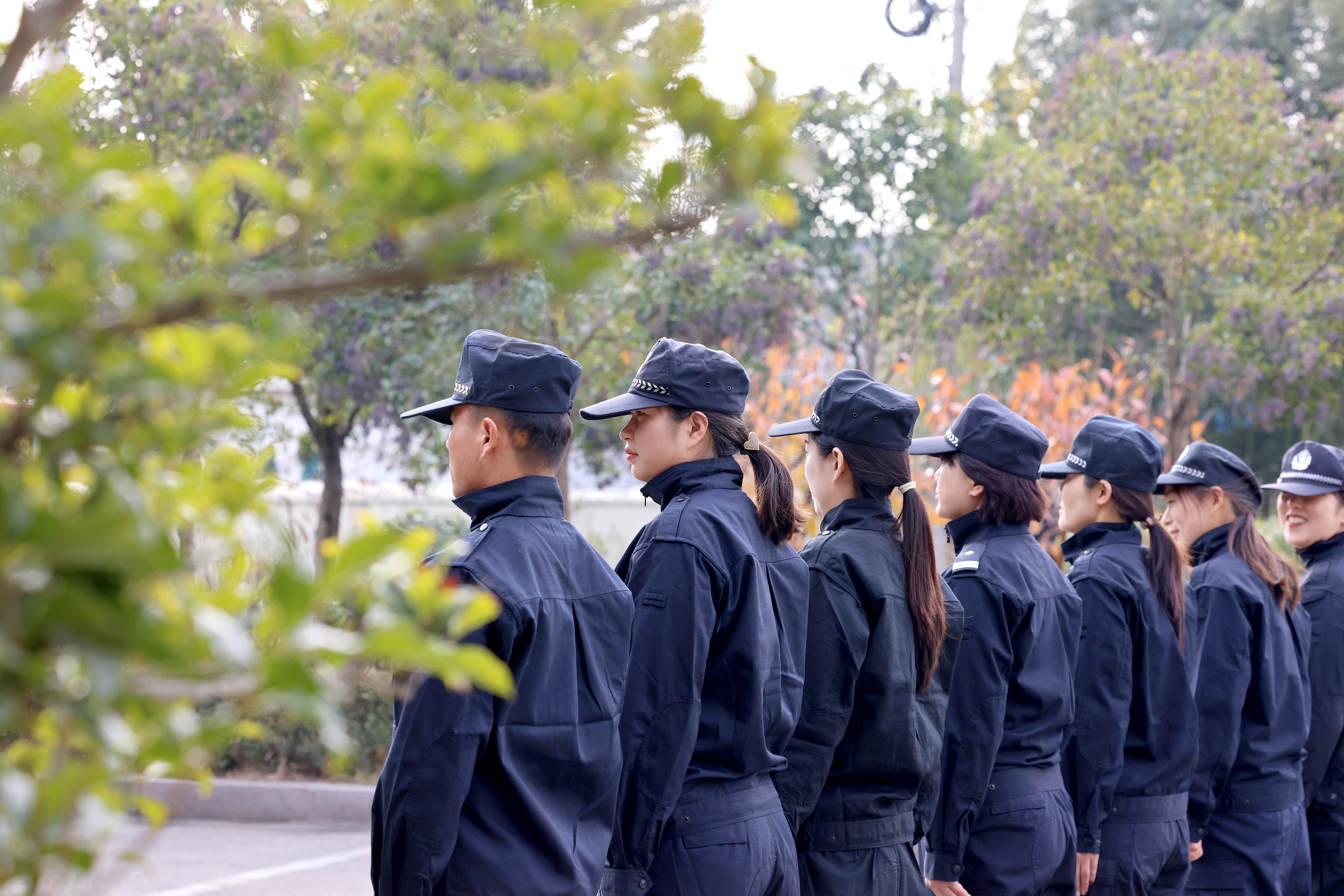 枣庄市中区法警冬训忙