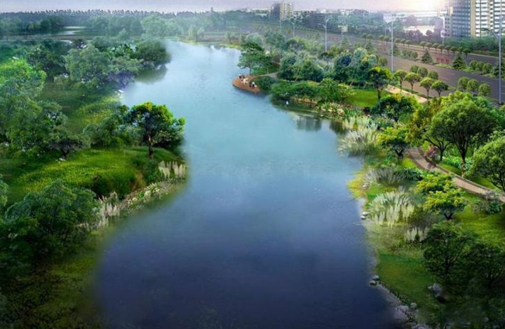 浦东生态绿廊魅力运河外环运河生态廊道先期启动段即将开工