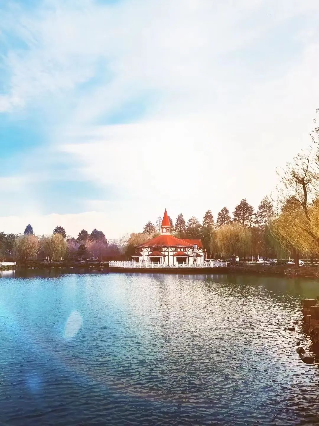 走来松江邂逅冬日暖阳定格美景