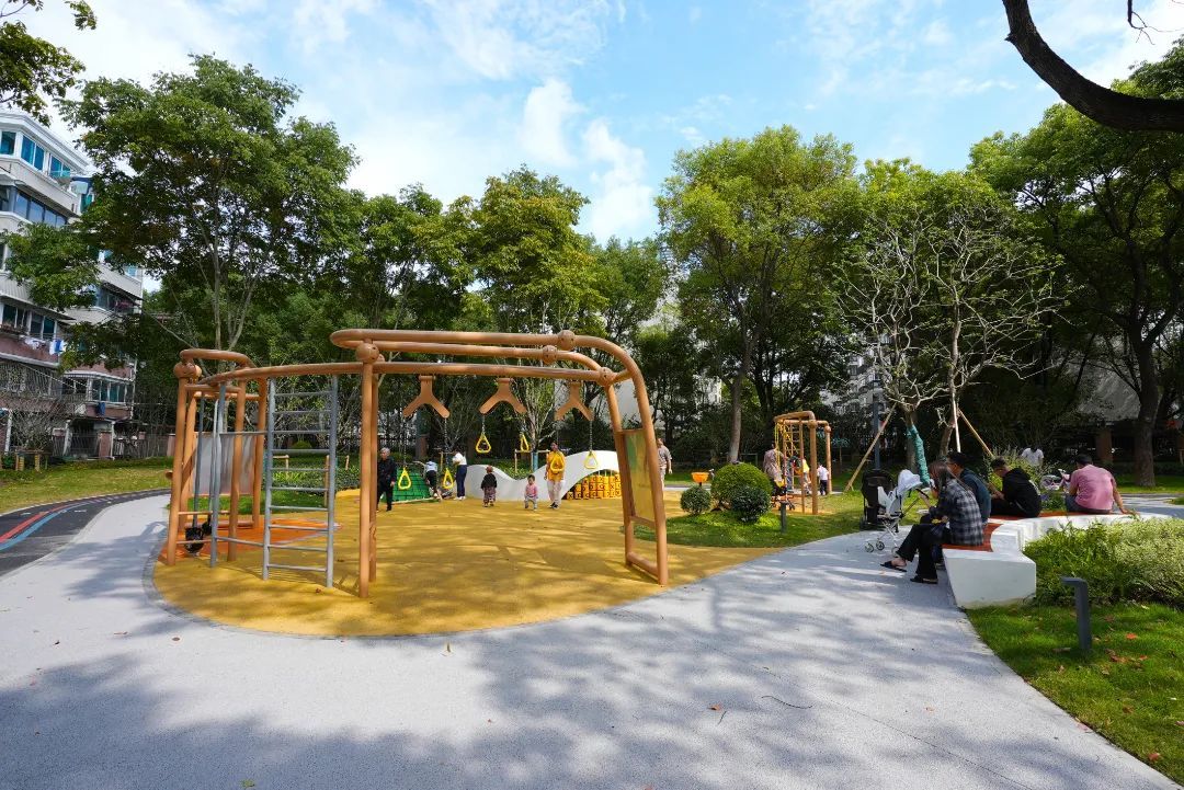 2023年度上海市新建改建86座口袋公园打造家门口的绿色会客厅