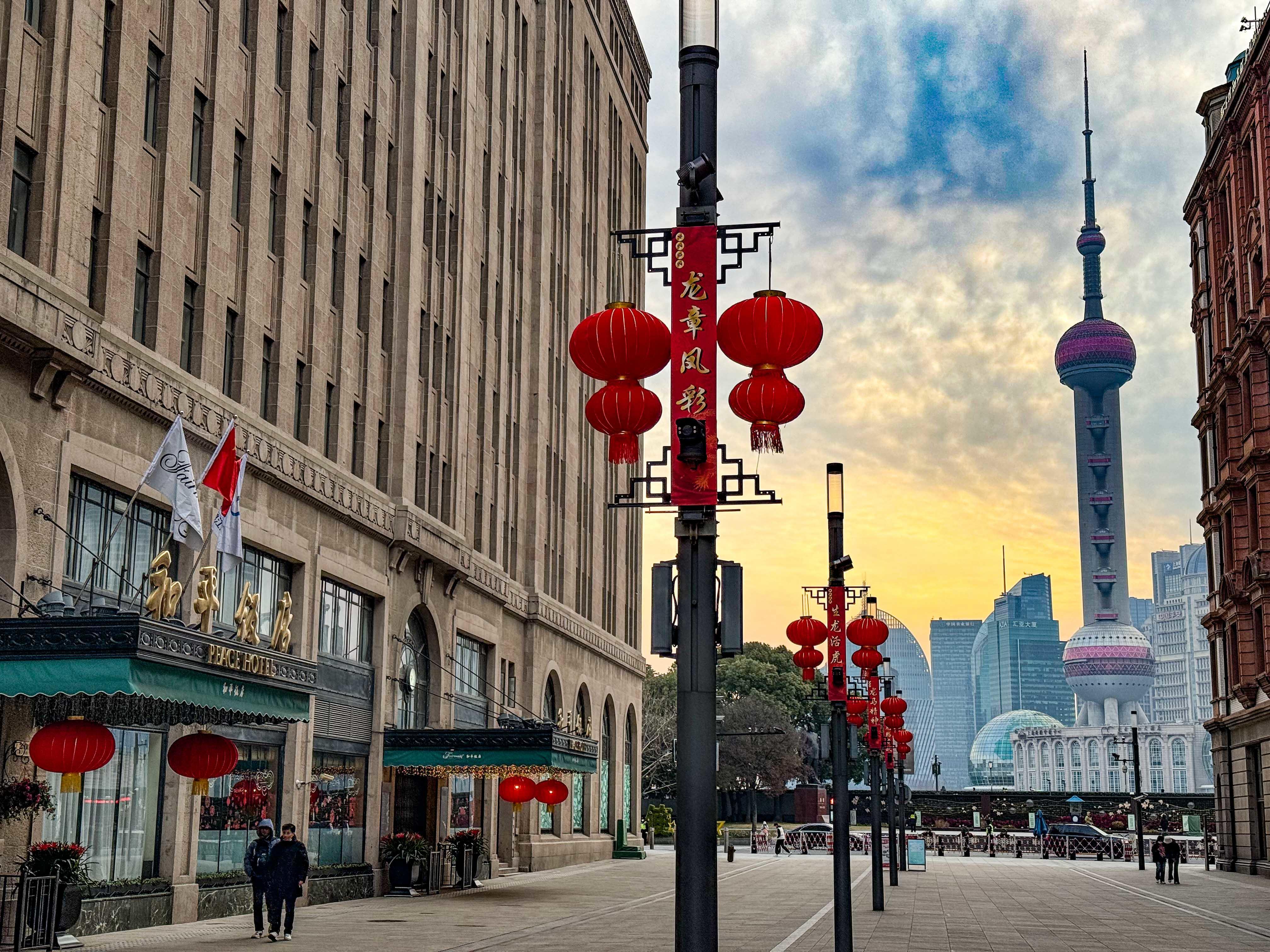 上海南京东路 街景图片