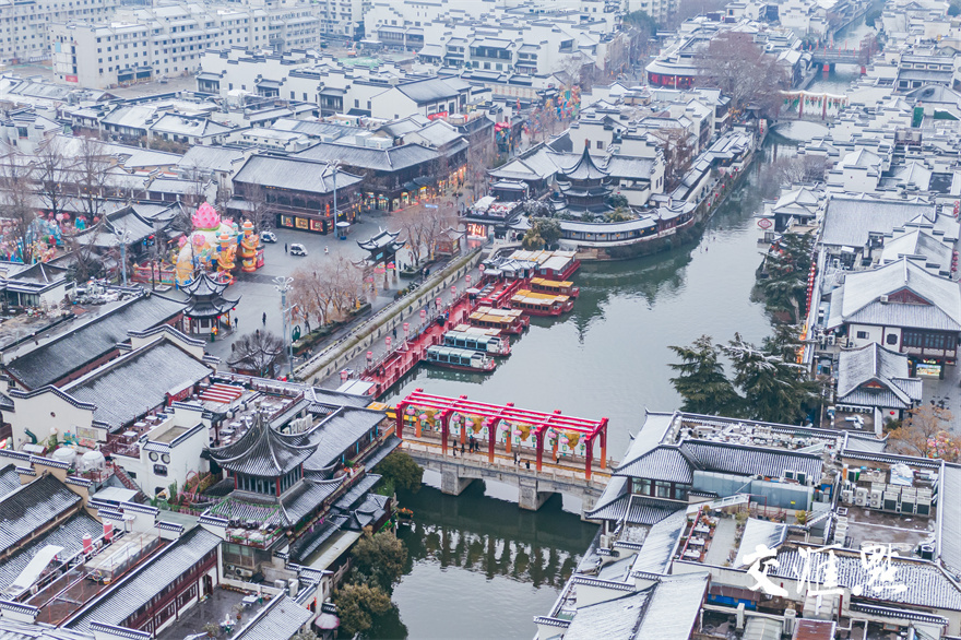 雪落金陵 美景如画_上观新闻