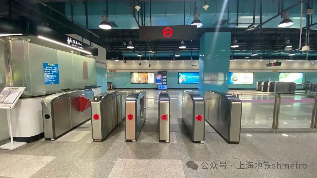 提示提高春运效率地铁虹桥1号航站楼站南京东路站豫园站闸机布局有新