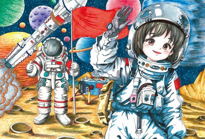 第三届天宫画展在中国空间站开展江苏3幅作品入选