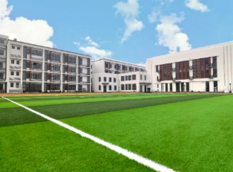 实景图外高桥新市镇g03-10地块配套初中项目,东至