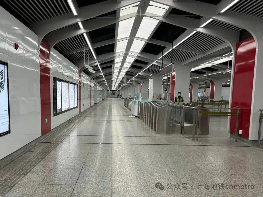 通行更方便上海这座地铁站站厅升级改造