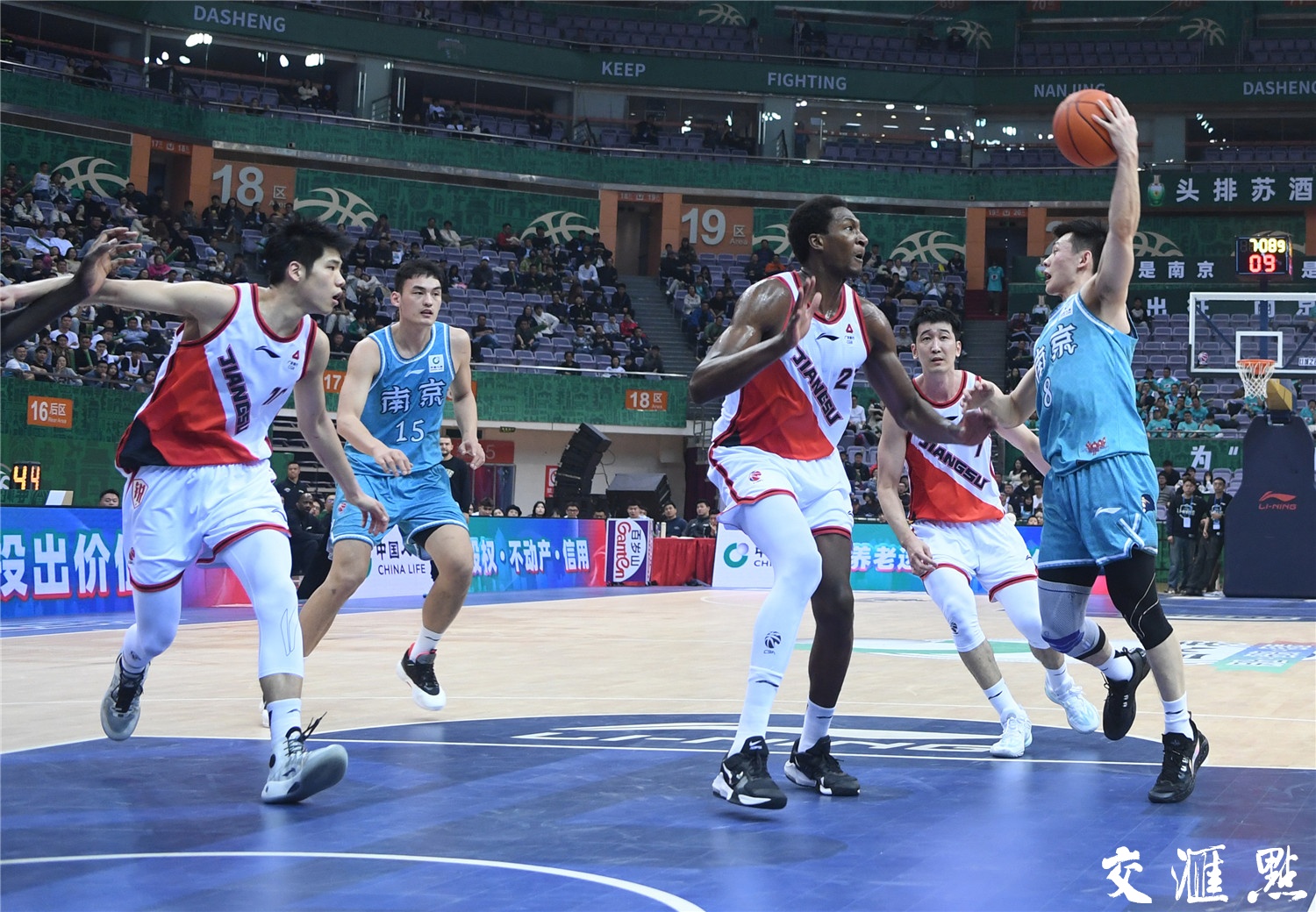 江苏德比南京头排苏酒队以9579胜江苏肯帝亚队