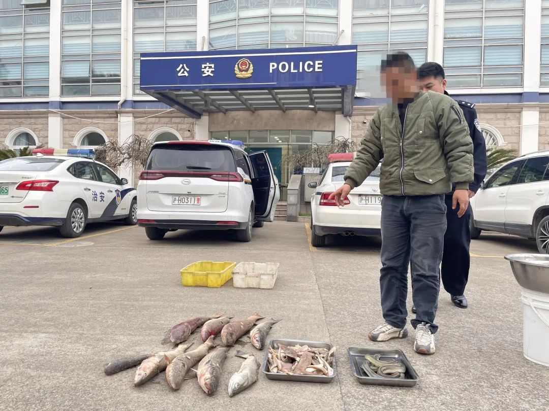 非法捕捞3人被抓