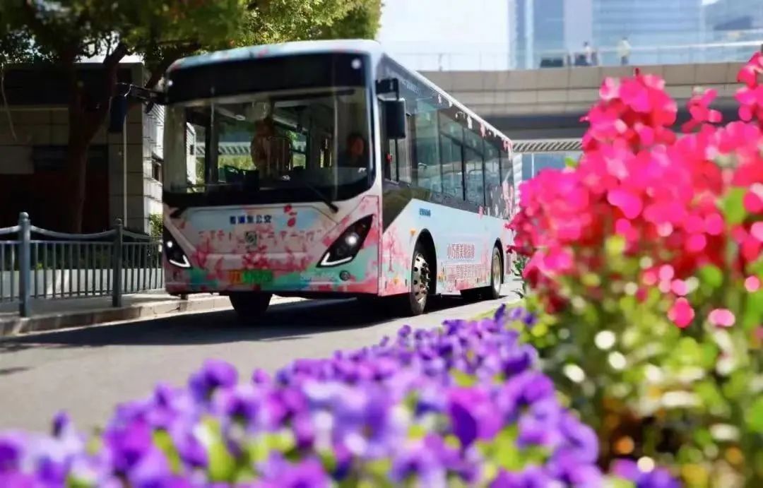 乘坐这些轨道交通线路感受粉色的春天