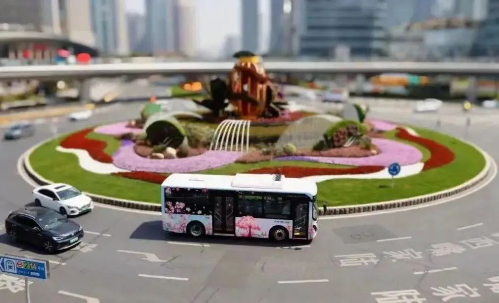 乘坐这些轨道交通线路感受粉色的春天