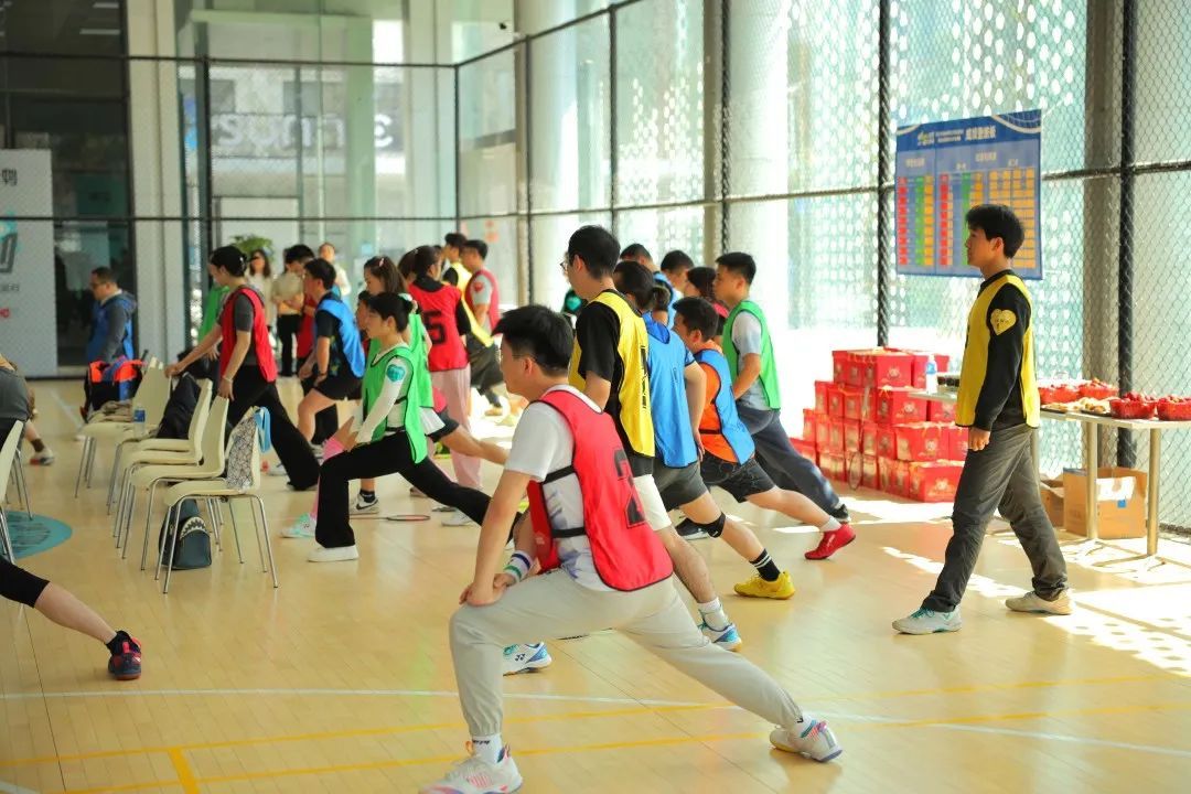 大创谷体育社群成立杨浦这场企业精英羽毛球赛火热开赛