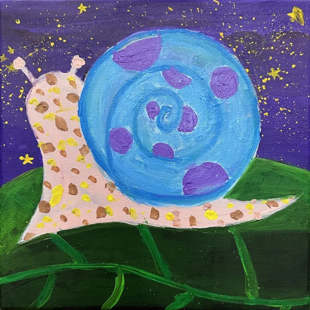 小运16岁《进击的虎鲸》孤独症孩子们的绘画作品上海市儿童福利院开始