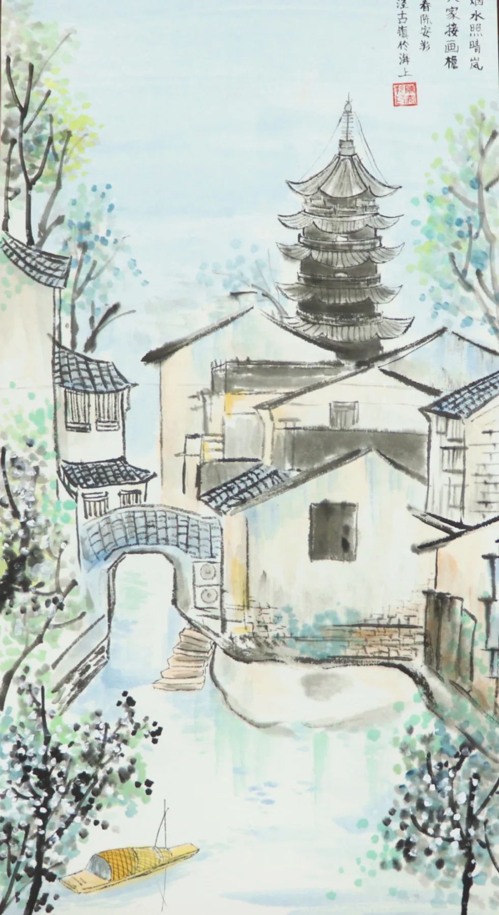 古镇上新展泗泾的孩子们有画说