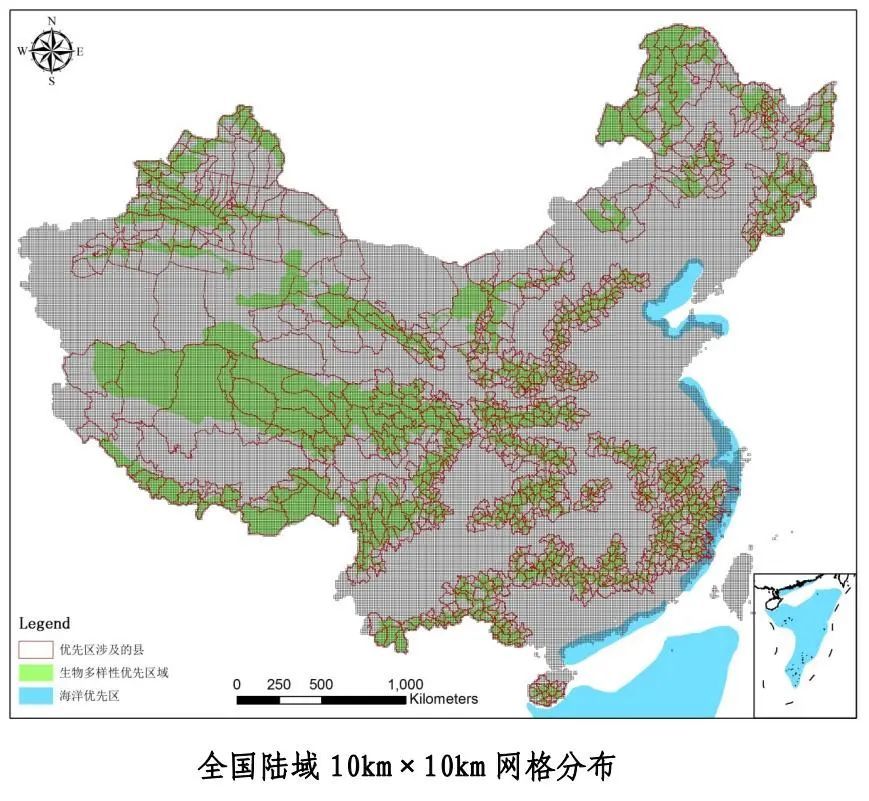 用网格画中国地图图片