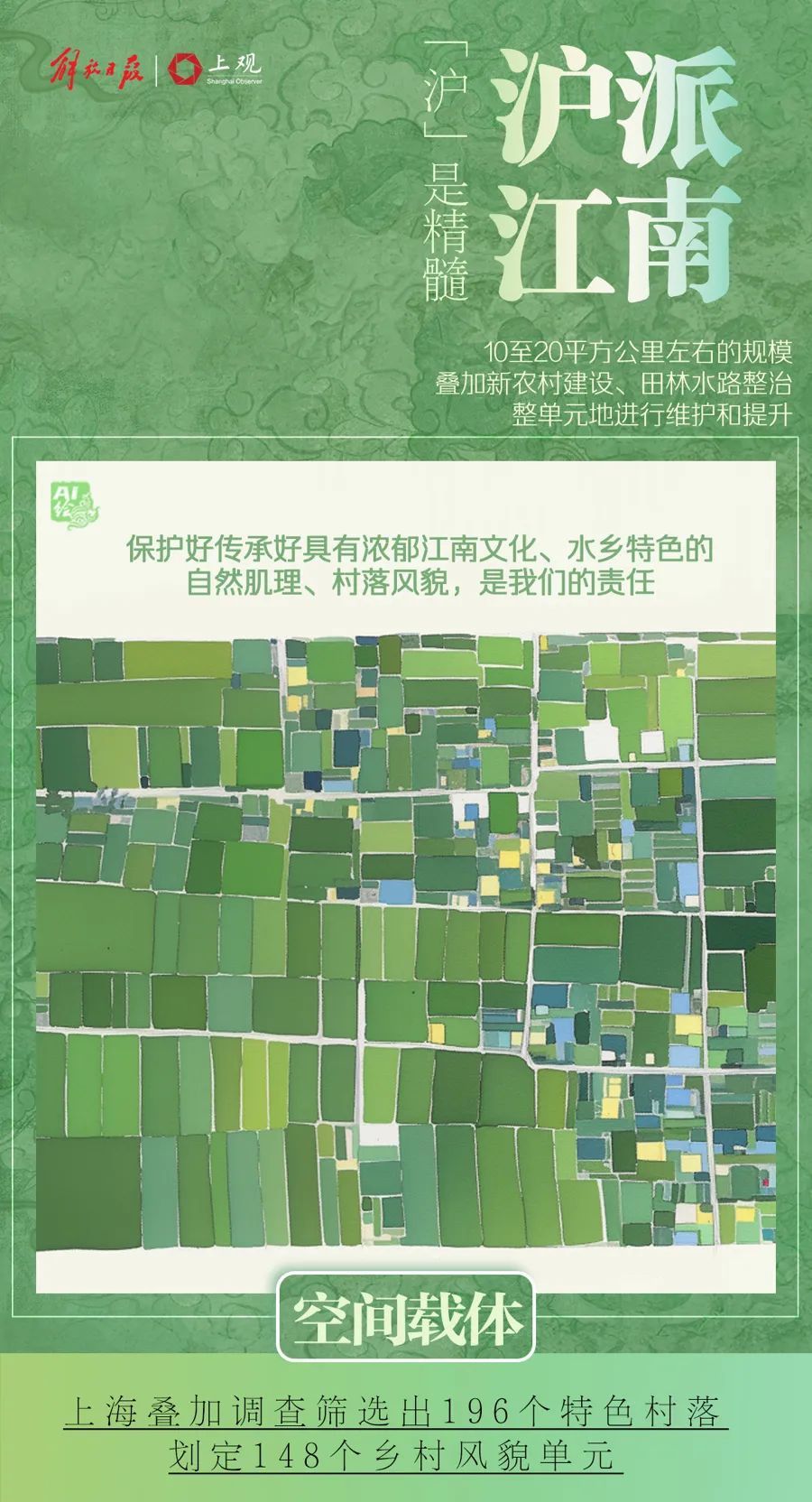 沪派江南上海市郊的村落风貌应该什么样首提的沪派江南有门道