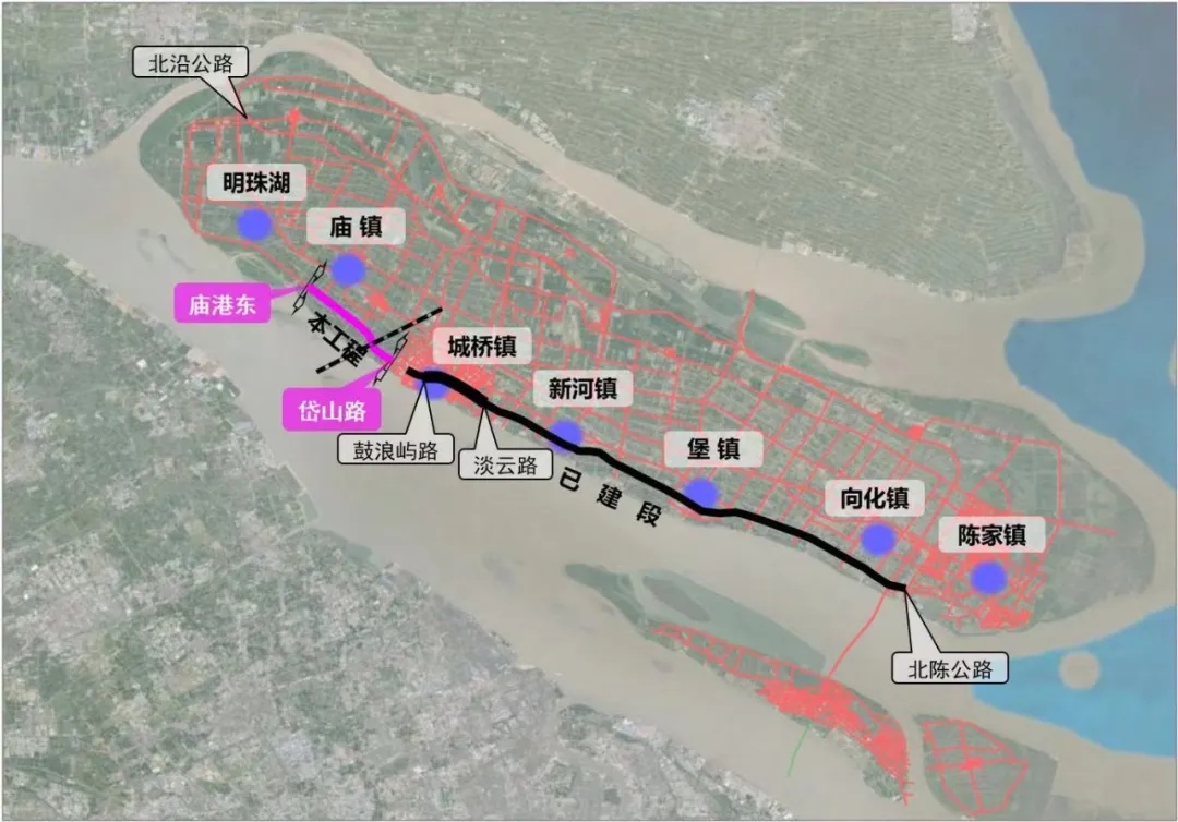 崇明陈家镇最新规划图图片