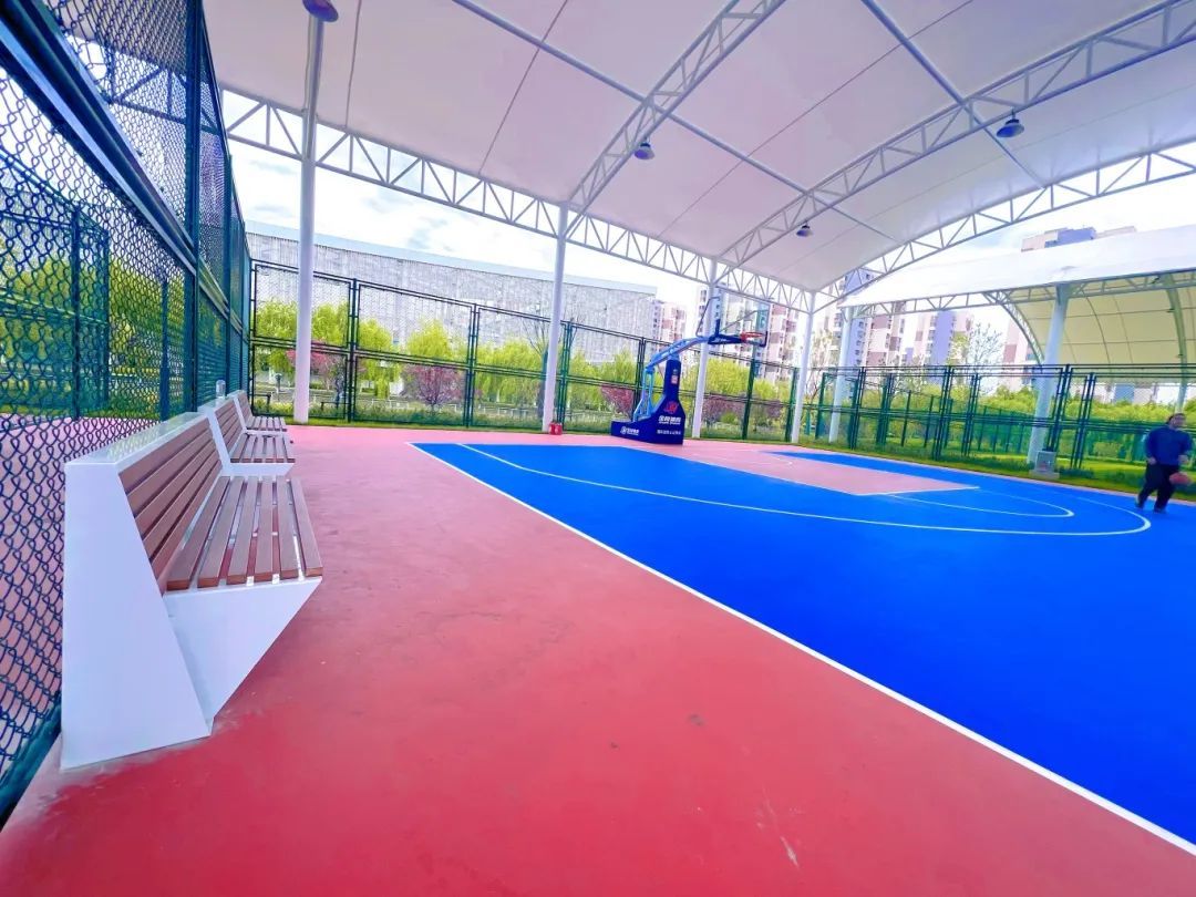 青浦这个户外篮球场正式启用啦_上观新闻