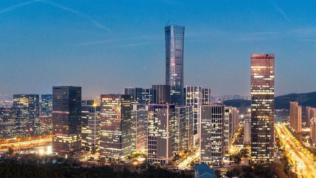 济南汉峪金谷已集聚60余家大型金融机构及总部企业