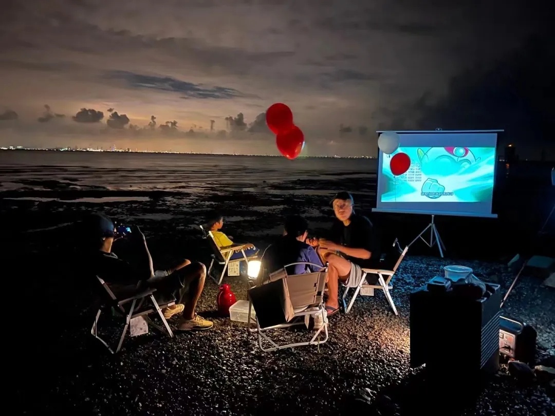 带你认识崇明一位"露营达人"