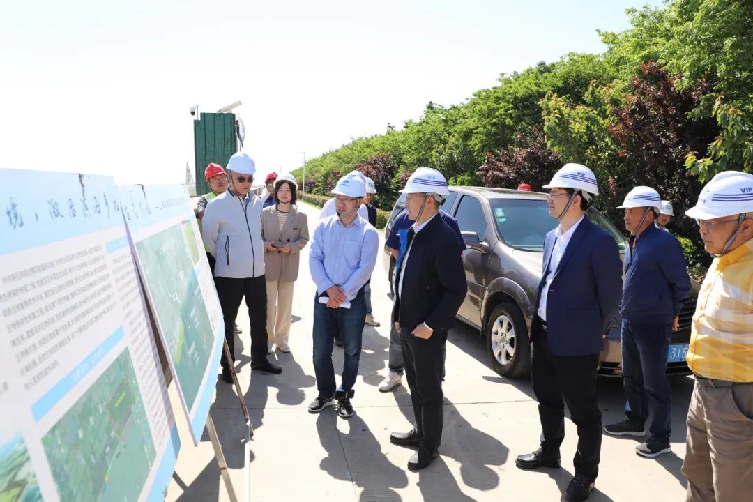 田哲一行实地检查了渔人码头项目和滨海海洋生态保护