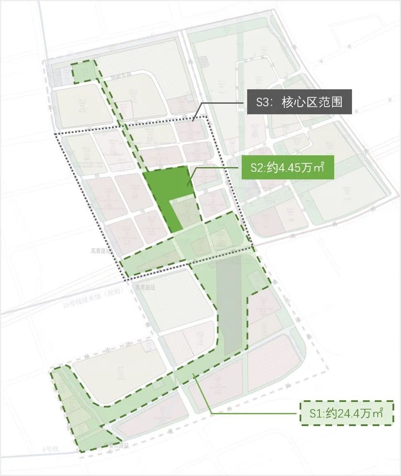 配套先行的工作思路,在总体规划及定位策划的基础上,先行启动新杨思