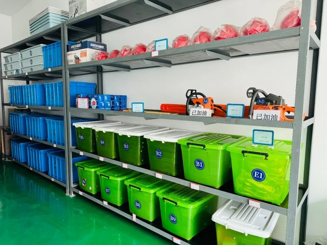 应急物资已到位!