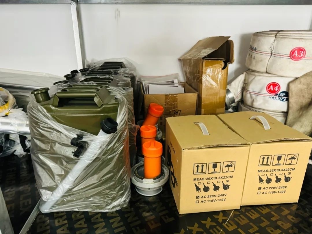 应急物资已到位!