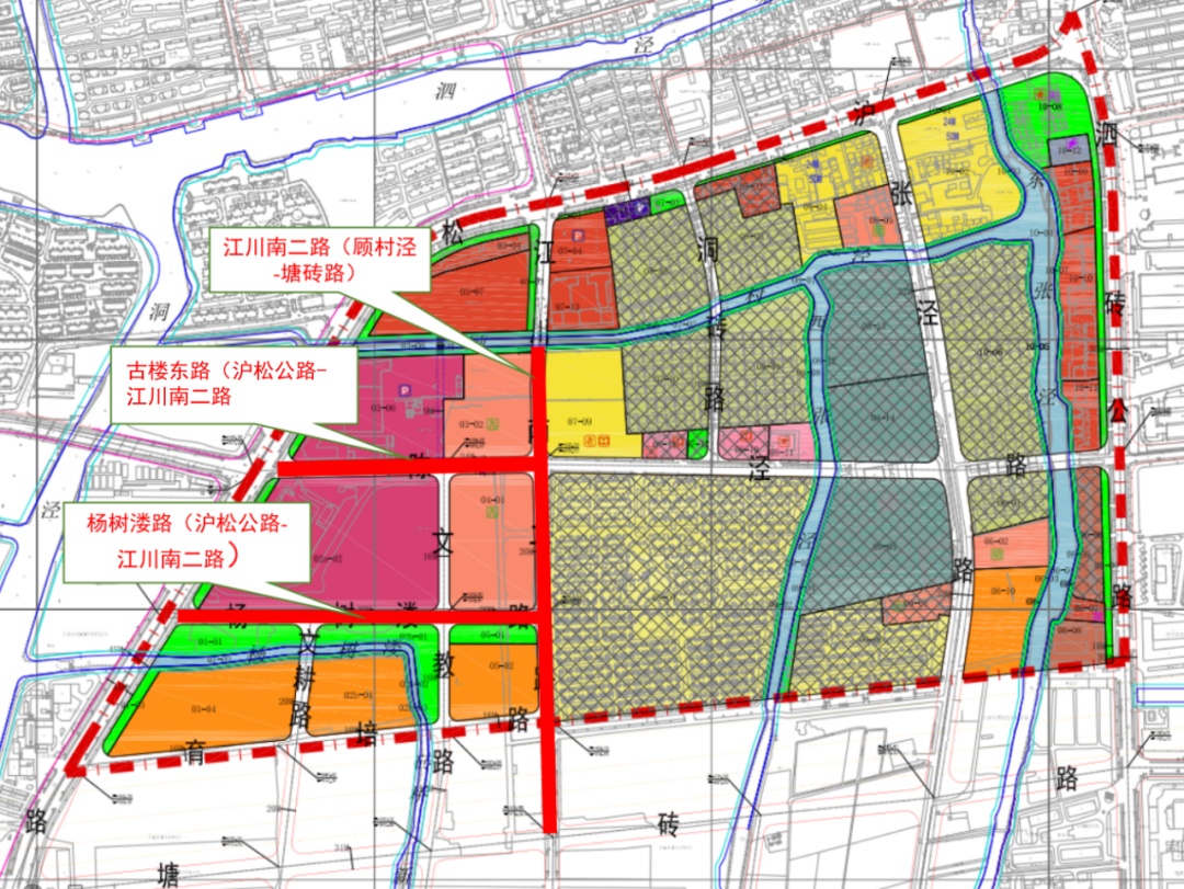 出行请注意!洞泾镇这三条道路开始施工