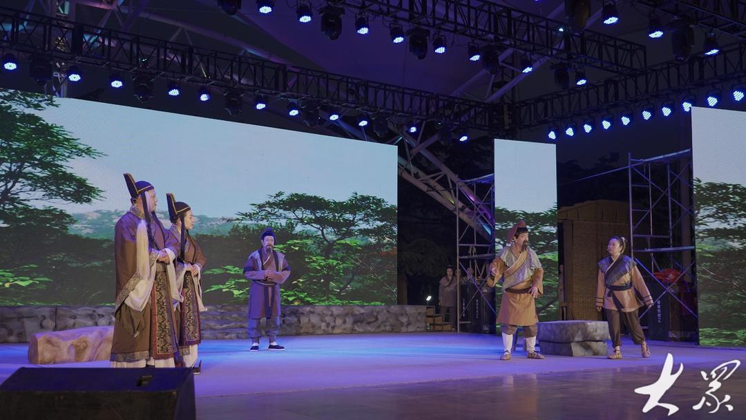 滕州儿童剧《圣匠鲁班—鲁班学艺》上演