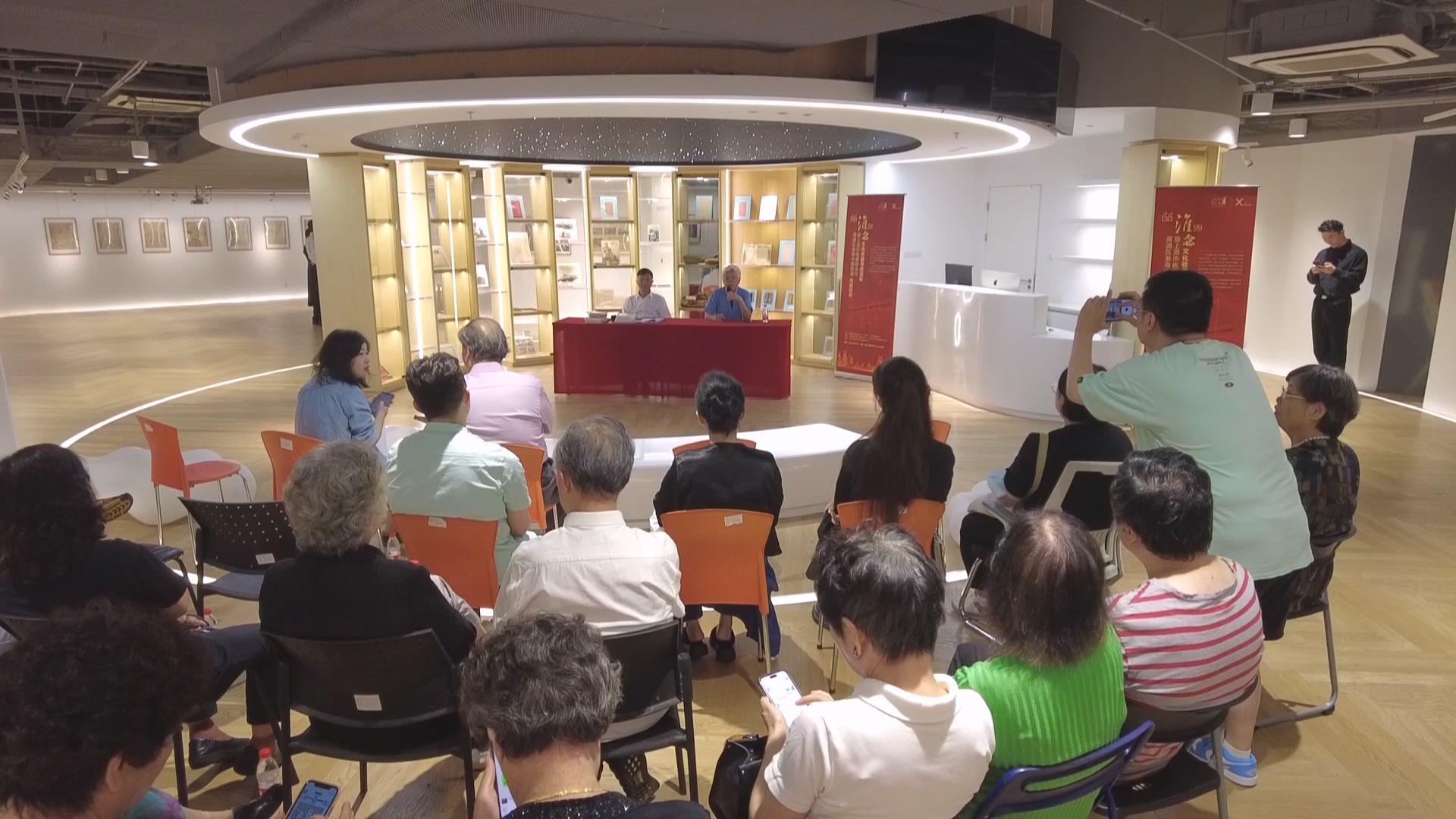 展示解放上海身边的场景,携手同行一起来"种文化"