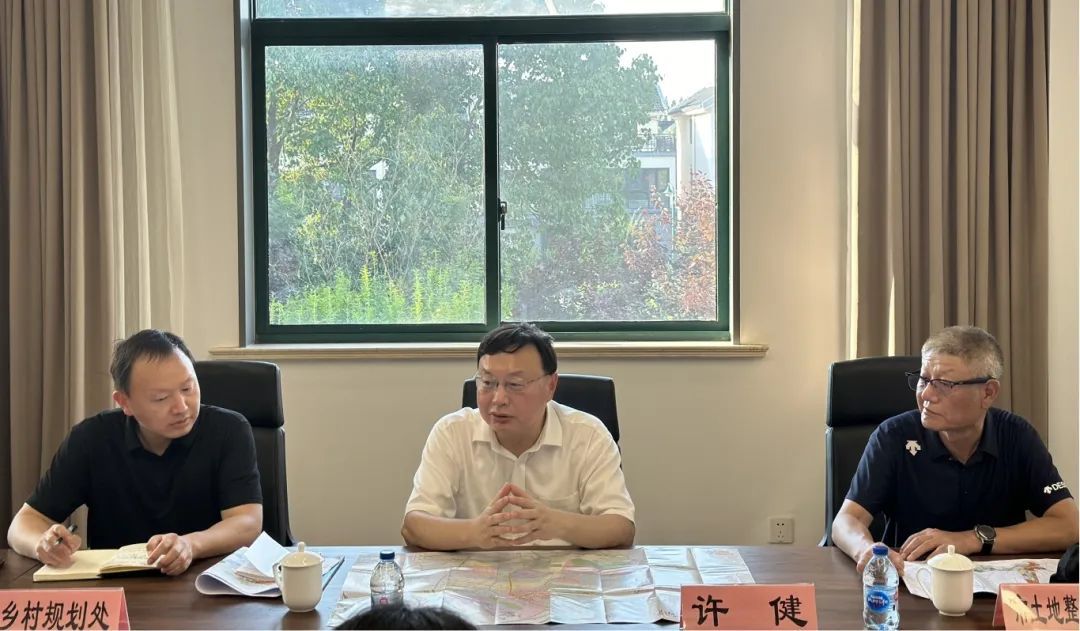 【动态】市规划资源局调研嘉定区安亭镇现代设施农业