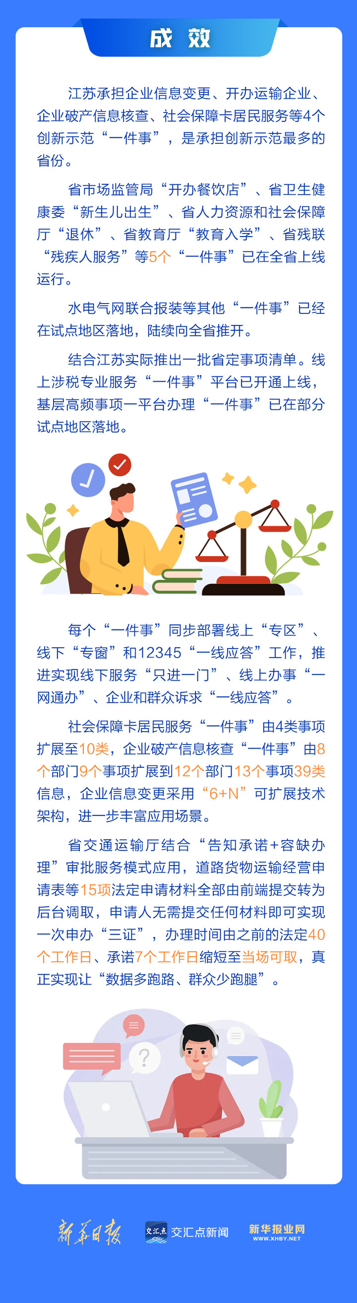 奋进改革路 江苏走在前 | 高效办成"一件事",政务服务再升级