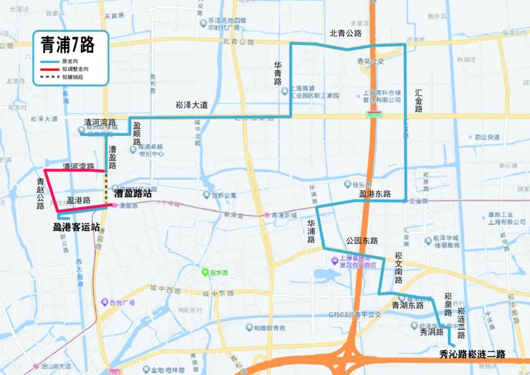 青浦17路公交车路线图图片